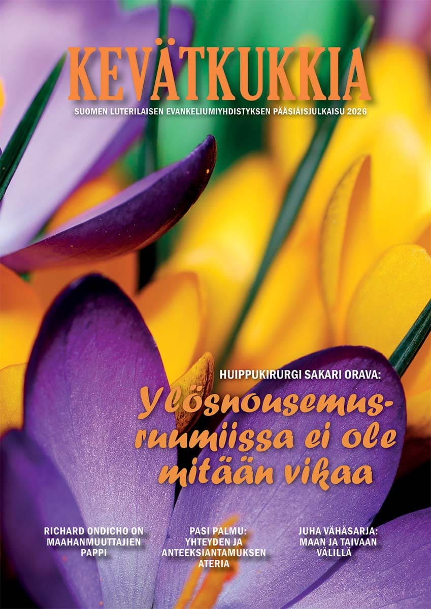 Kuvassa on Sleyn pääsiäislehti Kevätkukkia 2026 kansi