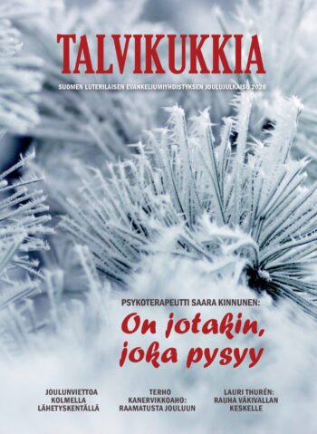 Talvikukkia 2026 -lehden kansi.