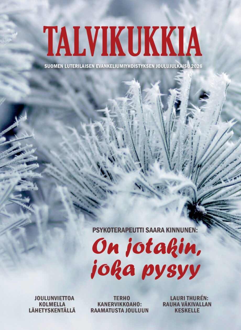 Talvikukkia 2026 -lehden kansi.