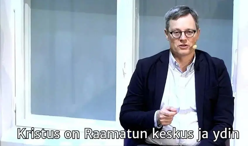 Featured image for “Video toiminnanjohtajalta: Kristus on Raamatun keskus”
