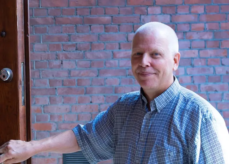 Kuvassa on pastori Pentti Marttila