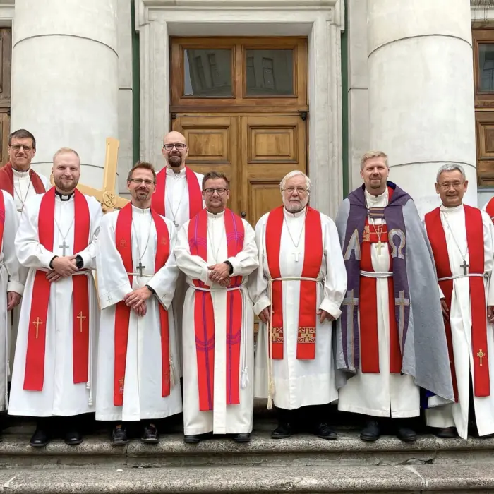 Featured image for “Hiroaki Yoshimura ja Matti Rusama vihittiin pappisvirkaan”