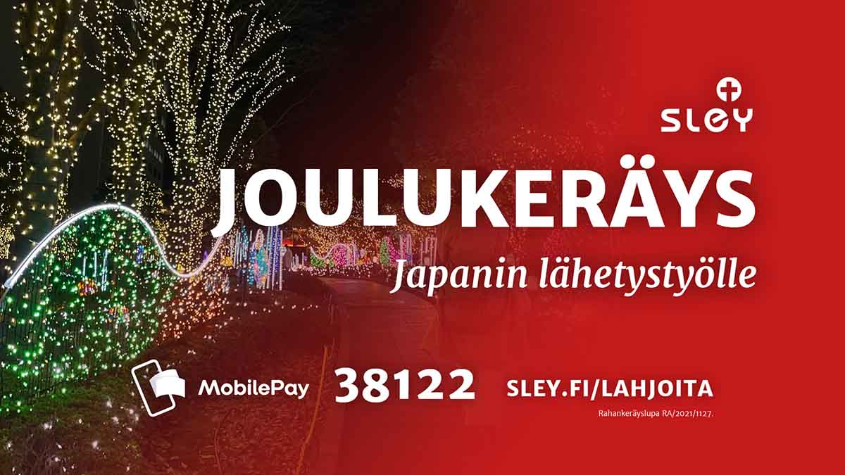 Featured image for “Joulukeräys 2023: Aurinko nousee Japanissa”