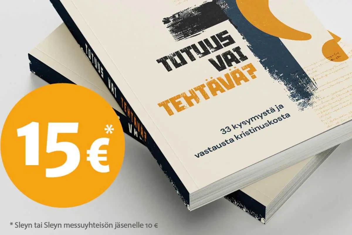 Featured image for “Totuus vai tehtävä? – uusi teos avaa luterilaisen uskon ydinkysymyksiä ”