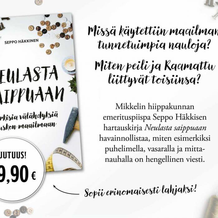 Featured image for “Piispa Seppo Häkkinen Sley-Median kirjailijaksi”