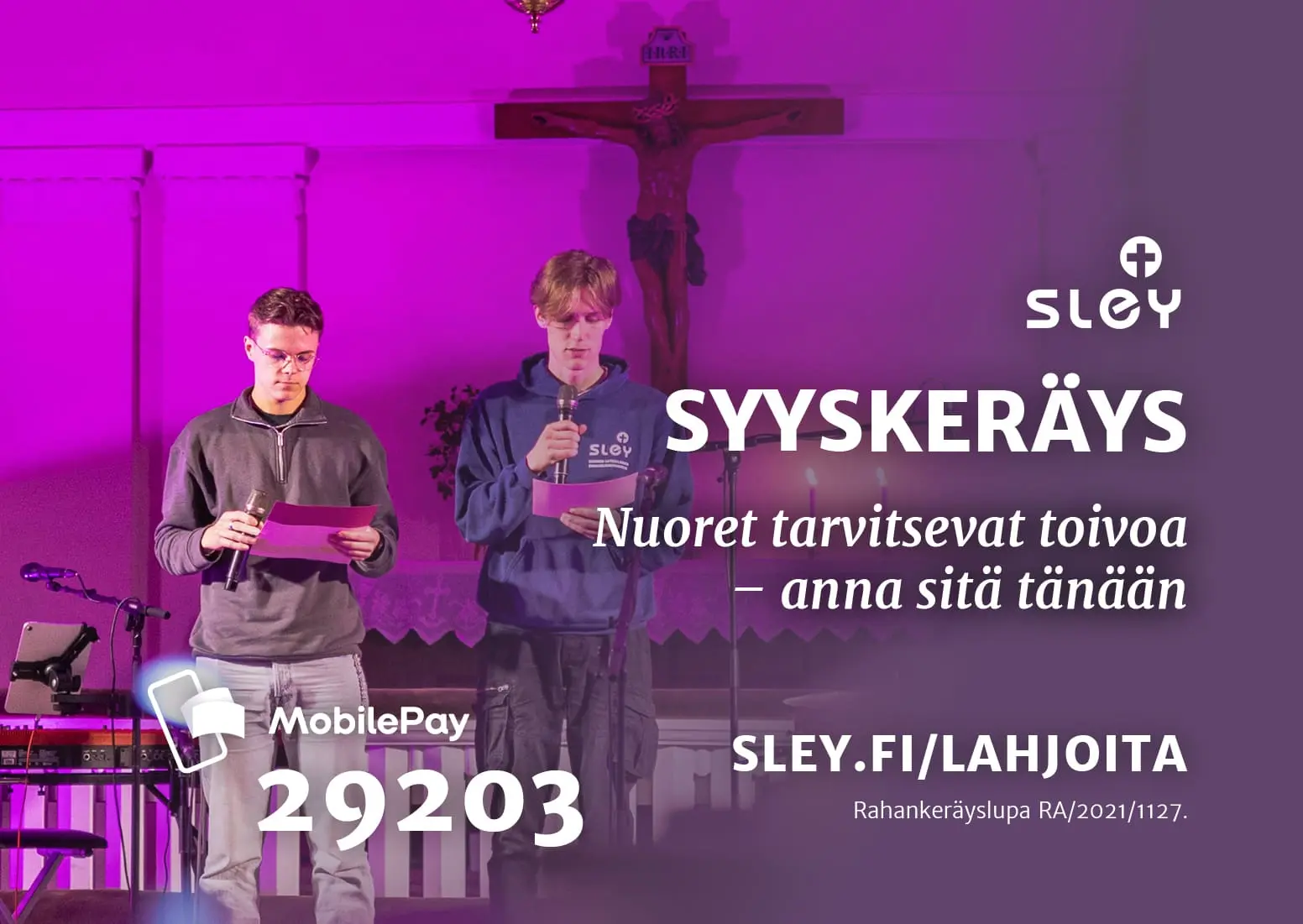 Featured image for “Syyskeräys 2025: 15-vuotiaan elämästä kolmasosa poikkeusaikaa – Anna toivoa tänään”