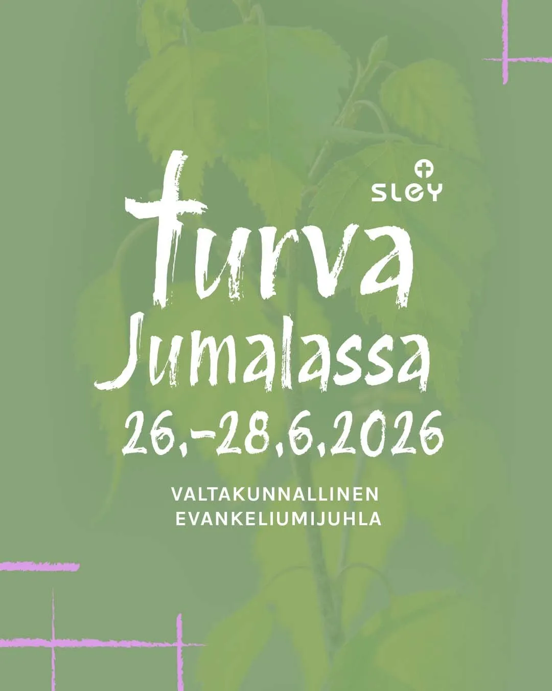 Kuvassa on Evankeliumijuhlan 2026 mainos