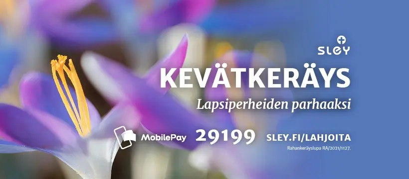 Kevätkeräys lapsi- ja perhetyölle